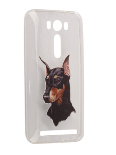 Аксессуар Чехол Asus ZenFone 2 ZE500KL Laser 5.0 With Love. Moscow Dog 5832