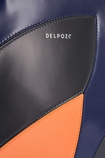 Кожаная сумка Delpozo