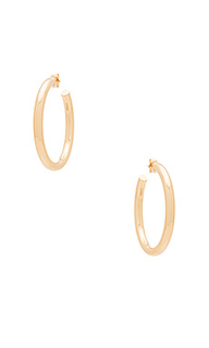 Серьги modern hoop - Melanie Auld