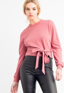 Свитшот LOST INK BELTED CROP SWEAT