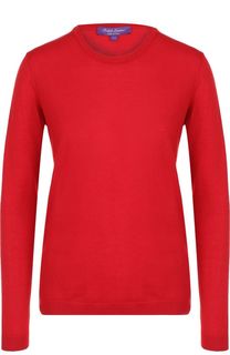 Кашемировый пуловер прямого кроя с круглым вырезом Ralph Lauren