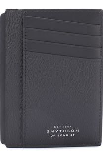 Кожаный футляр для кредитных карт Smythson