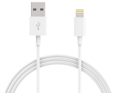 Аксессуар Maverick 8-pin Lightning для iPad 4 / iPhone 5 / 5S / SE 2.1A 2m White 1135