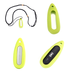 Aксессуар Подвеска Apres Silicone Necklace Case for Xiaomi Mi Band Green