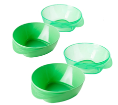 Набор глубоких тарелочек Tommee Tippee (4шт) Green 44671441-2