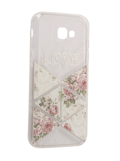Аксессуар Чехол Samsung Galaxy A7 2017 With Love. Moscow Silicone Love 2 5063