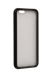 Аксессуар Чехол Luphie для iPhone 6 Plus Toughened Glass Protection Black PX/LUPH-IPH6P-CATGB-bk