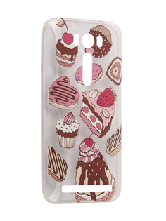 Аксессуар Чехол Asus ZenFone 2 ZE500KL Laser 5.0 With Love. Moscow Silicone Sweets 5831