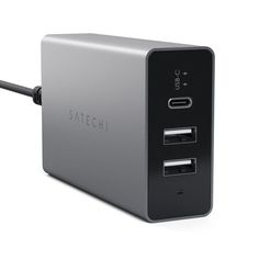 Зарядное устройство Satechi USB-C 40W Travel Charger для iPhone/iPad/Macbook 12 Black STACCAM