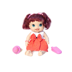 Кукла 1Toy Кукла с мороженым Лакомка Лиза красноволосая с хвостиками Т10378