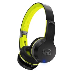 Гарнитура Monster iSport Freedom V2 Bluetooth Black Green On-Ear 137097-00