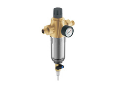 Фильтр для воды Гейзер Бастион 7508075233 3/4 с манометром для холодной воды с обратной промывкой d65 32680