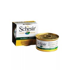 Корм Schesir 0136 Филе куриное и сурими 85g дя кошек 132.С161