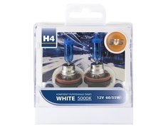Лампа SVS White 5000K H8 35W + W5W White (2 штуки) СВС
