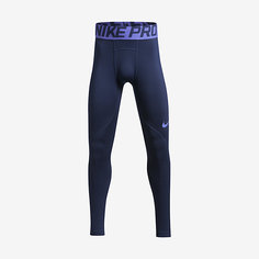 Тайтсы для тренинга для мальчиков школьного возраста Nike Pro Warm