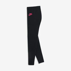 Тайтсы с графикой JDI для девочек школьного возраста Nike Sportswear Leg-A-See