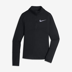 Беговая футболка с длинным рукавом для девочек школьного возраста Nike Dry Element