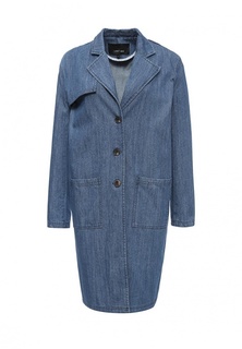 Плащ LOST INK DRAPE DENIM DUSTER