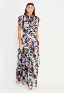 Платье LOST INK BANANA LEAF PRINT MAXI DRESS