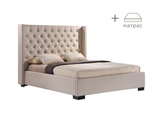 Кровать "Newport Lux" с матрасом My Furnish