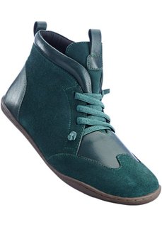 Замшевые ботинки (зеленый) Bonprix