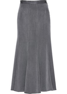 Длинная юбка (серый меланж) Bonprix