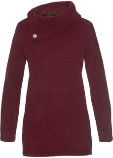 Пушистый пуловер (темно-бордовый) Bonprix