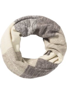 Полосатый шарф-снуд (светло-оливковый/бежевый/серый/светло-желтый) Bonprix