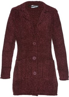 Вязаное пальто (кленово-красный) Bonprix