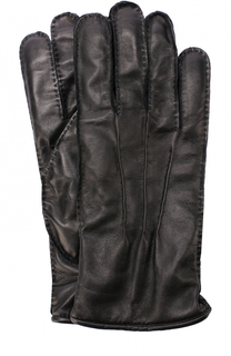 Кожаные перчатки с подкладкой из смеси шерсти и кашемира Pal Zileri