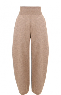 Шерстяные брюки с завышенной талией Stella McCartney