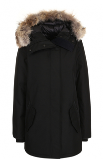 Укороченная пуховая парка Cannington с меховой отделкой капюшона Canada Goose
