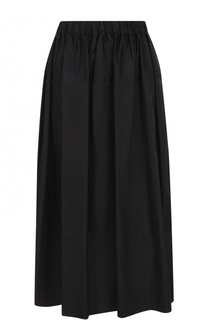 Однотонная юбка-миди с эластичным поясом Simone Rocha