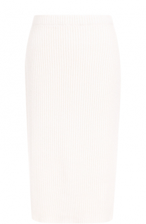 Юбка-миди из смеси шерсти и кашемира Escada