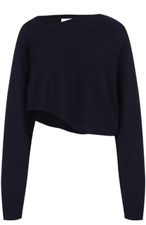 Кашемировый пуловер асимметричного кроя Victoria Beckham