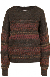 Шерстяной пуловер с металлизированной нитью Isabel Marant Etoile