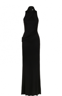 Приталенное платье-макси с драпировкой Givenchy