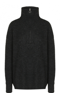 Свитер свободного кроя с воротником на молнии Isabel Marant Etoile