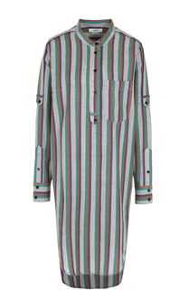 Хлопковое платье-рубашка в полоску Isabel Marant Etoile