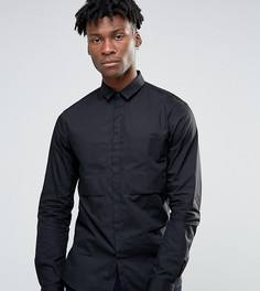 Рубашка навыпуск с большим карманом Noak - Черный