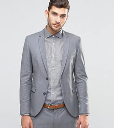 Серый зауженный пиджак-премиум Jack & Jones - Серый