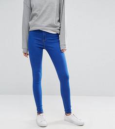 Джинсы с завышенной талией Missguided Tall Vice - Синий