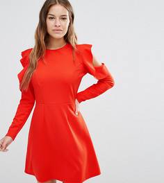 Приталенное платье ASOS PETITE - Красный