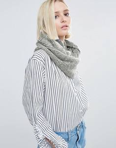 Светло-серый вязаный шарф Genie by Eugenia Kim Lane - Серый
