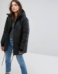 Непромокаемая куртка на термоподкладке Rains N3 - Черный