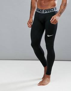 Черные леггинсы Nike Training Pro 838038-010 - Черный