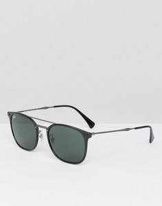 Солнцезащитные очки-вайфареры Ray-Ban 0RB4286 - Черный