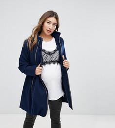 Шерстяное пальто 3 в 1 Modern Eternity - Темно-синий