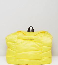 Желтый стеганый оверсайз-рюкзак The New County - Желтый