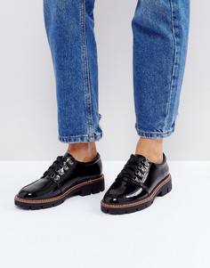 Походные туфли на плоской подошве ASOS MANOR - Черный